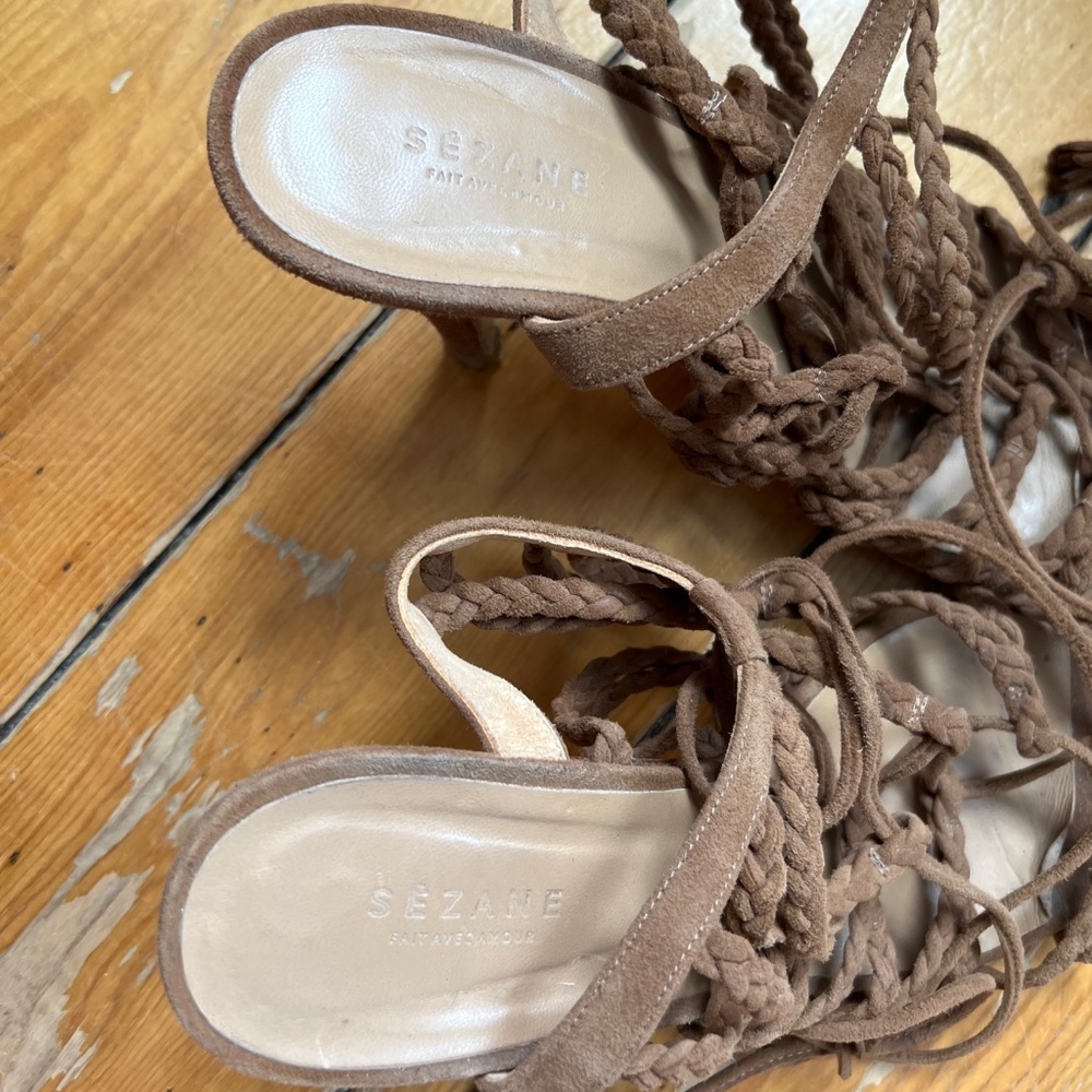 Sezane High Venezia hazelnut 39 - Picture 4 of 8
